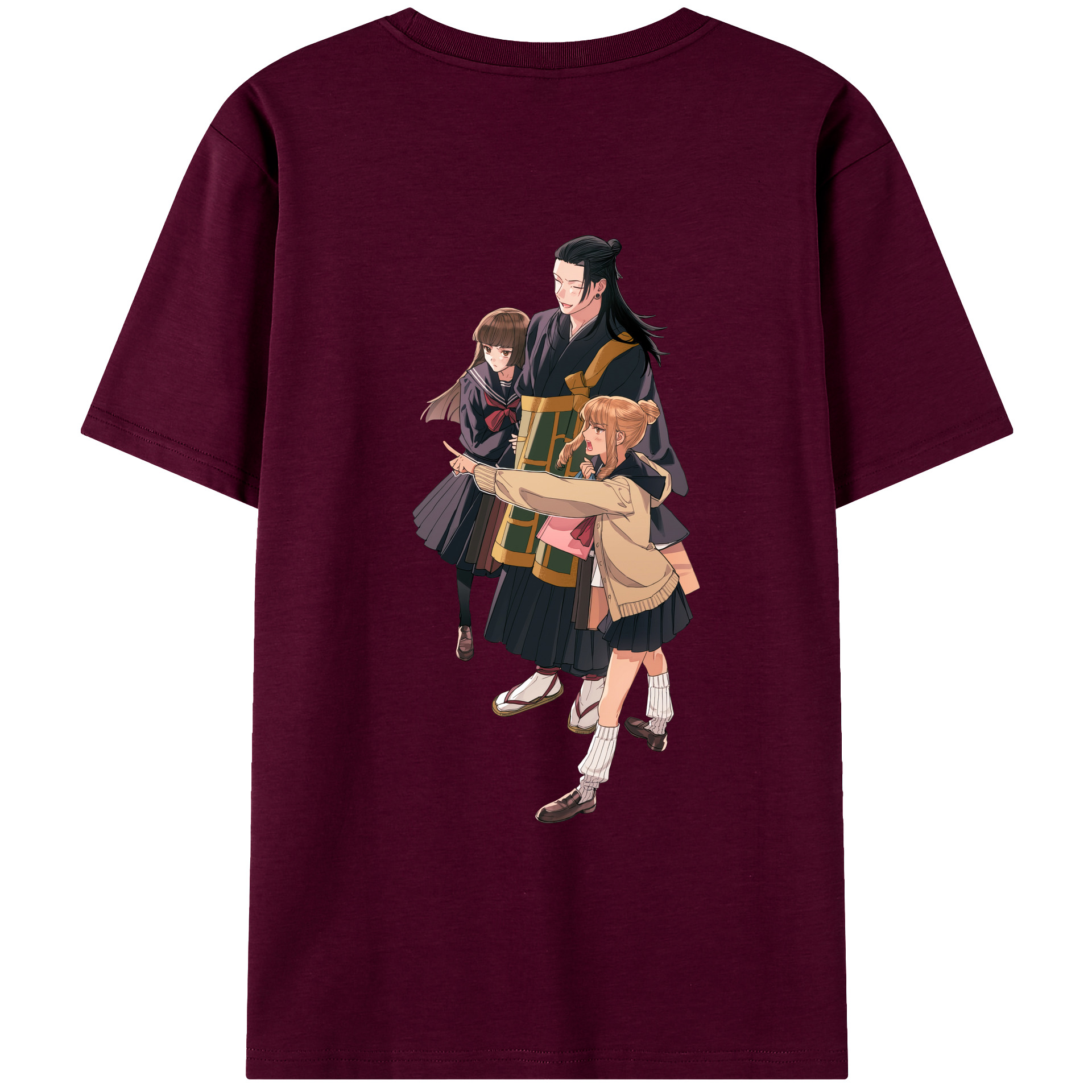（画像用） 呪術廻戦 Jujutsu Kaisen レディース半袖Tシャツ(バックプリント)